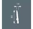 Плинтус Cosca decor PX024 80x14 мм, 2000 мм, экополимер СПБ083727 2
