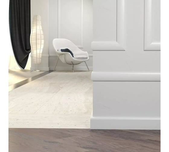Плинтус Cosca decor PX014 99x20 мм, 2000 мм, экополимер СПБ070405