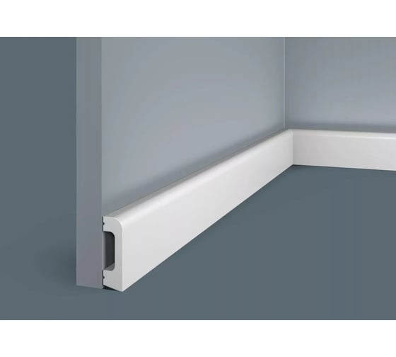 Плинтус Cosca decor PX013 50x15 мм, 2000 мм, экополимер СПБ070404