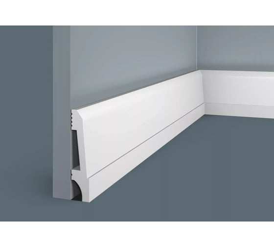 Плинтус Cosca decor PX023 90x20 мм, 2000 мм, экополимер СПБ083726 1