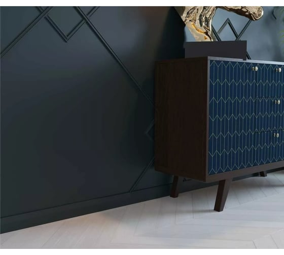 Плинтус Cosca decor PX008 70x15 мм, 2000 мм, экополимер СПБ067638