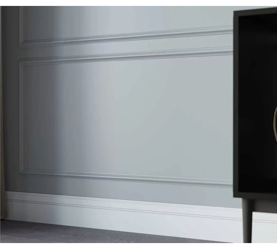 Плинтус Cosca decor PX005 108x12 мм, 2000 мм, экополимер СПБ069613