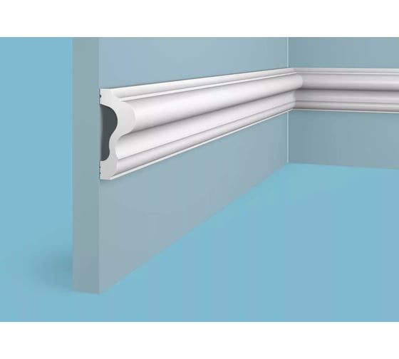 Молдинг Cosca decor MX044 60x26 мм, 2000 мм, экополимер СПБ097103