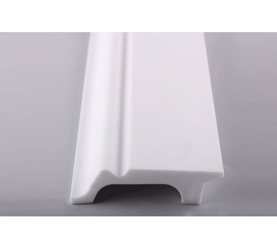 Плинтус Cosca Decor PX001 78x21 мм, 2000 мм, экополимер СПБ066616