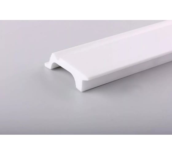 Плинтус Cosca Decor PX001 78x21 мм, 2000 мм, экополимер СПБ066616