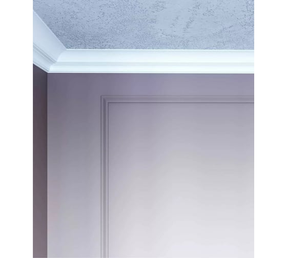 Молдинг Cosca decor MX033 76x14 мм, 2000 мм, экополимер СПБ083703