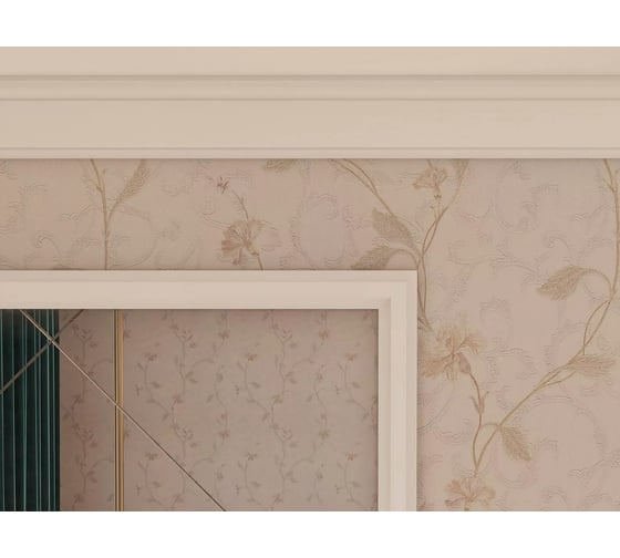 Молдинг Cosca decor MX028 85x12 мм, 2000 мм, экополимер СПБ083698