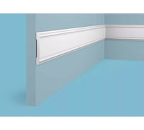 Молдинг Cosca decor MX008 60x8 мм, 2000 мм, экополимер СПБ067648
