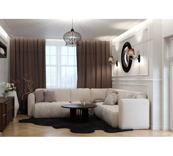 Молдинг Cosca decor MX008 60x8 мм, 2000 мм, экополимер СПБ067648