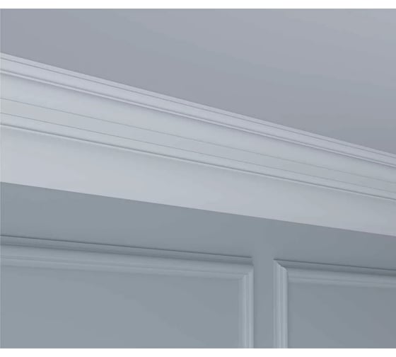 Молдинг Cosca Decor MX001 26x12 мм, 2000 мм, экополимер СПБ066619