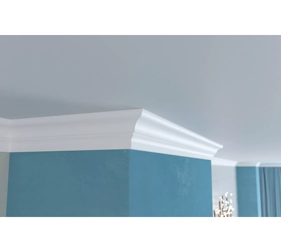Карниз Cosca decor KX029 55x39 мм, 2000 мм, экополимер СПБ067622