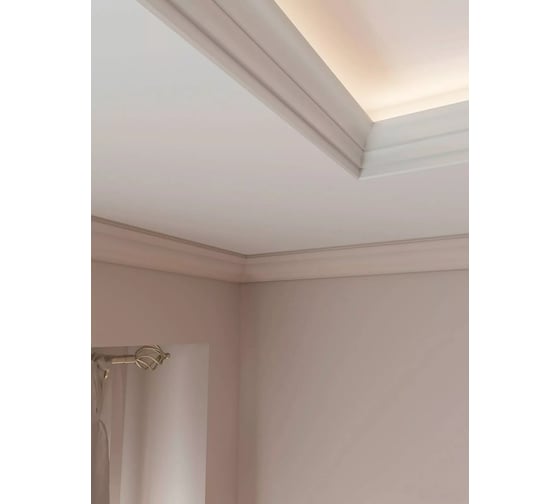 Карниз Cosca decor KX029 55x39 мм, 2000 мм, экополимер СПБ067622