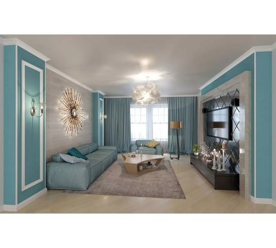 Карниз Cosca decor KX028 75x75 мм, 2000 мм, экополимер СПБ071634
