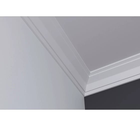 Карниз Cosca decor KX028 75x75 мм, 2000 мм, экополимер СПБ071634