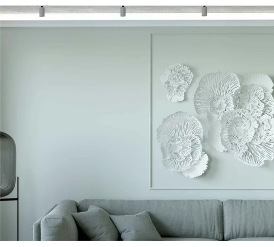 Карниз Cosca decor KX025 115x90 мм, 2000 мм, экополимер СПБ069269