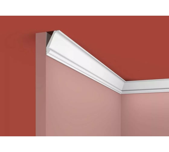 Карниз Cosca decor KX023 40x25 мм, 2000 мм, экополимер СПБ067645 1