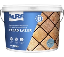Лазурь Aura Fasad Lazur маренго, 9л AWW031