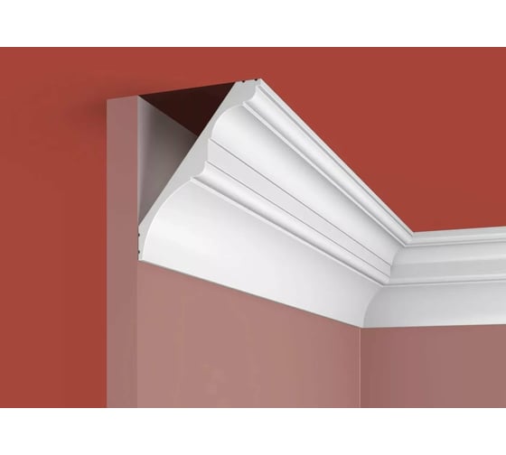 Карниз Cosca decor KX013 95x75 мм, 2000 мм, экополимер СПБ070393 1