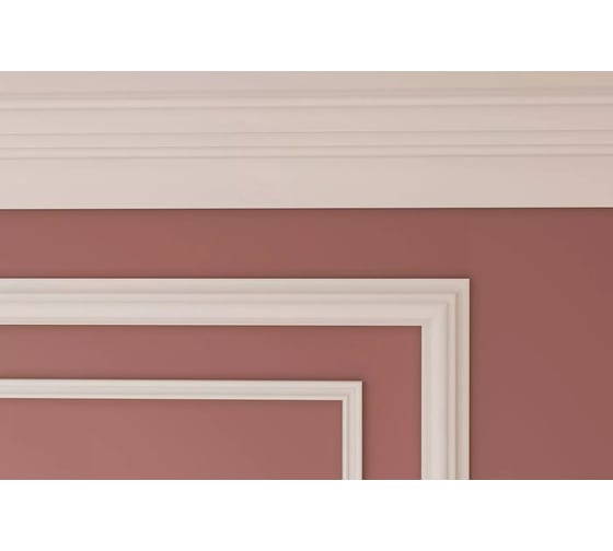 Карниз Cosca decor KX013 95x75 мм, 2000 мм, экополимер СПБ070393