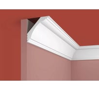 Карниз Cosca decor KX014 69x69 мм, 2000 мм, экополимер СПБ069529