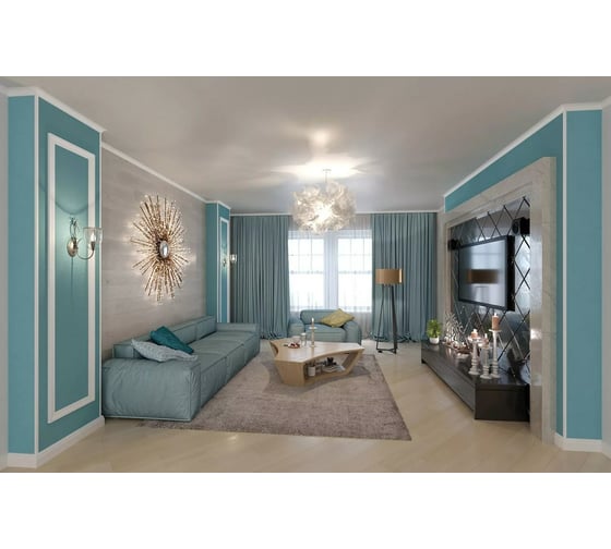 Карниз Cosca decor KX011 44x44 мм, 2000 мм, экополимер СПБ066634