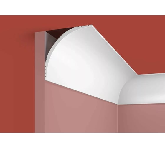 Карниз Cosca decor KX009 87x87 мм, 2000 мм, экополимер СПБ066632 1
