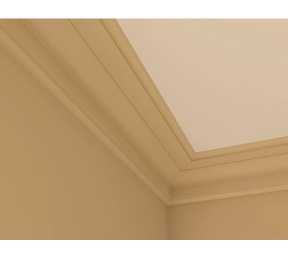 Карниз Cosca decor KX006 60x60 мм, 2000 мм, экополимер СПБ069950