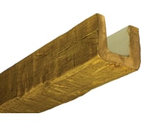 Балка Cosca Decor Рустик 90x60 мм, дуб светлый, 2 м СПБ029081