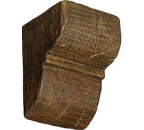 Консоль для балки Cosca Decor 190x170 мм, 200x130 мм, дуб темный СПБ029142