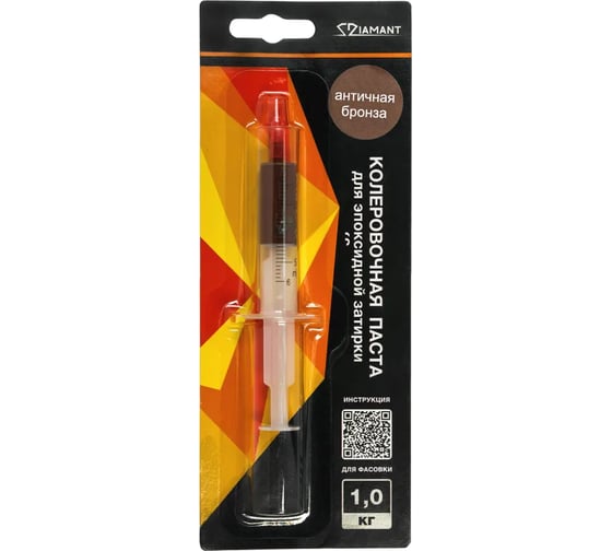 Паста колеровочная DipoxSi Systems 035 Diamant античная бронза 1 кг 257826 1