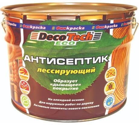 Антисептик DecoTech Eco, дуб, 2.5л, oсновной 00-00014478