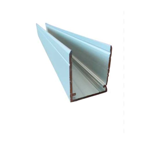 Профиль для перегородок Диал установочный СТП-101 под ДСП 16мм анодированный серебро 2000мм 3 штуки в комплекте 4687207557818