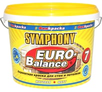 Краска SYMPHONY в/э, евро-баланс 7 А, 10/9л пласт., oсновной 00-00009152
