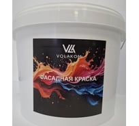 Краска ВД акриловая фасадная матовая Volakom, NCS S 4010-Y30R, 14кг 771030