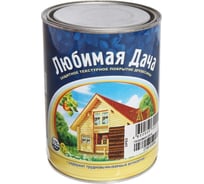 Защитно-декоративное покрытие ЛЮБИМАЯ ДАЧА  махагон, 0,75 л 6 35267