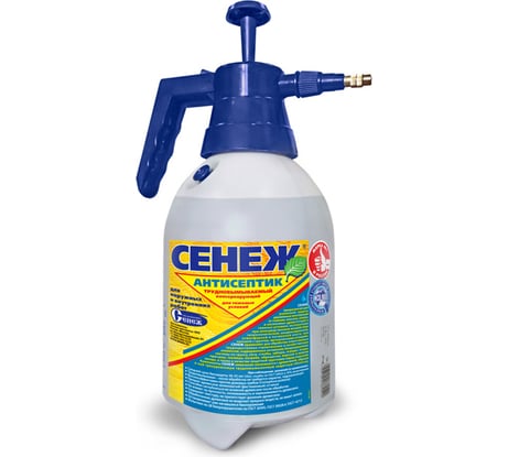 Антисептик СЕНЕЖ экспресс, помпа, 2 кг 00000006146