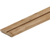 Профиль финиш МДФ STELLA Beats Light Пекан, 2700 x 77 x 16 мм (упаковка 4 шт.). ЦБ-00014891