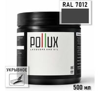 Укрывное масло защитное для дерева Pollux, без запаха, влагостойкое, для наружных и внутренних работ, цвет зеленый, Ral 6017, 0,25л FBOIL-7012-05L