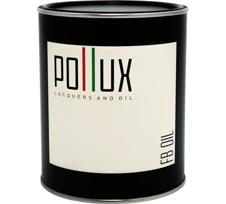 Укрывное масло защитное для дерева Pollux, без запаха, влагостойкое, для наружных и внутренних работ, цвет коралловый, Ral 3016, 0,5л FBOIL-7024-1L