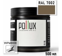 Укрывное масло защитное для дерева Pollux, без запаха, влагостойкое, для наружных и внутренних работ, цвет зеленый, Ral 6013, 0,25л FBOIL-7002-05L