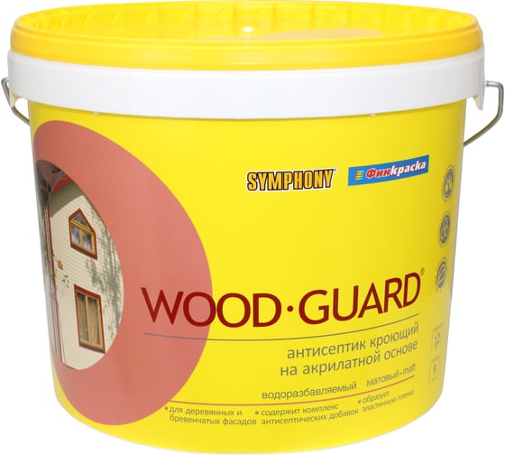 Антисептик в/э SYMPHONY, вудгард VVA пласт., 3/2.7л пласт., oсновной 00-01100276