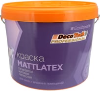 Краска в/э DecoTech, маттлатекс WA, 10/9л, oсновной 00-01100286