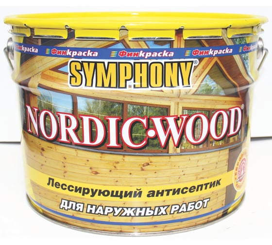 Антисептик SYMPHONY, нордик вуд, 3/2.7л, oсновной 00-00009743