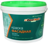 Краска в/э DecoTech Eco, моющаяся, 3кг, oсновной 00-00014225