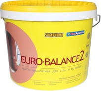 Краска SYMPHONY в/э, евро-баланс 2 супер белая, 10/9л пласт., oсновной 00-00009039