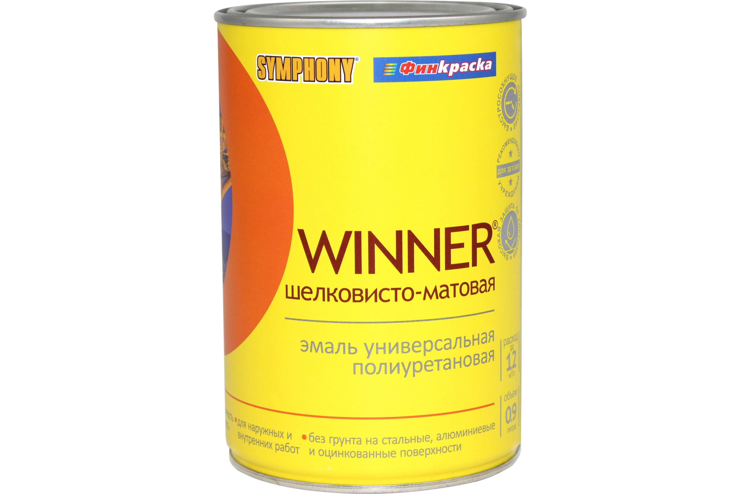 ЭмальSYMPHONYвиннерАшелк/матов.,1/0.9л,oсновной00-00010514