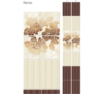 Панель ПВХ КронаПласт Unique (Уникальные) Кензо, 12 шт. 00-00057325/12