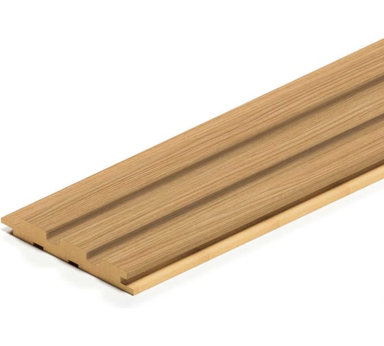 Панель Стеновая Реечная МДФ STELLA Beats Standart Дуб Сальвадор 2700x119x16 (4шт.упак.) ЦБ-00019457