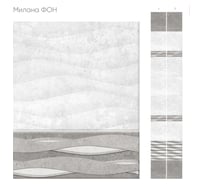 Панель КронаПласт ПВХ Unique Милана фон 12 шт 00-00045602/12