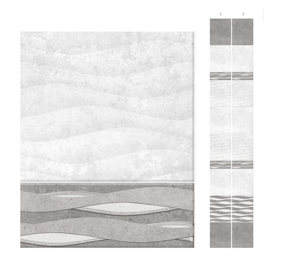 Панель КронаПласт ПВХ Unique Милана фон 12 шт 00-00045602/12